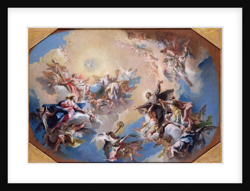 The Glorification of St. Felix and St. Adauctus by Carlo Innocenzo Carlone