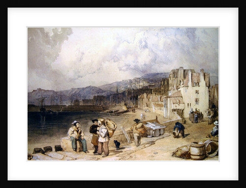 St. Peter's Port, Guernsey by William Clarkson Stanfield