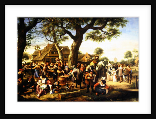 The Fair at Warmond by Jan Havicksz. Steen
