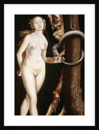 Eve, the Serpent and Death by Hans Baldung Grien
