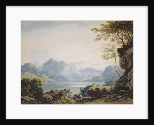 Lake in Snowdonia by John Varley