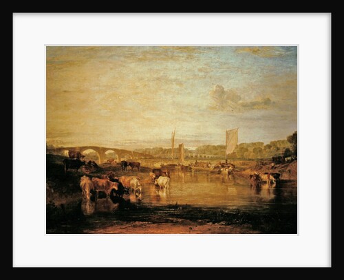 Walton Bridges by Joseph Mallord William Turner
