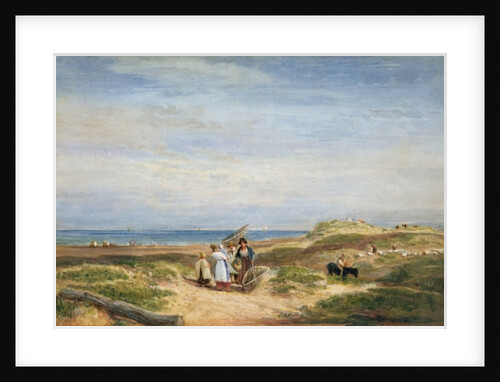 Dry Sand Banks at Barmouth, North Wales, c.1830 by David Cox