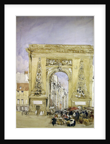 Porte St. Denis by David Cox