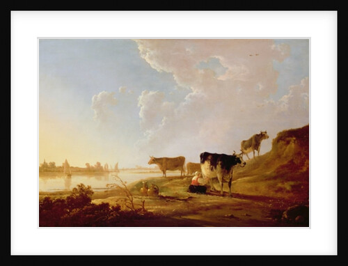 Cows near a River by Aelbert Cuyp