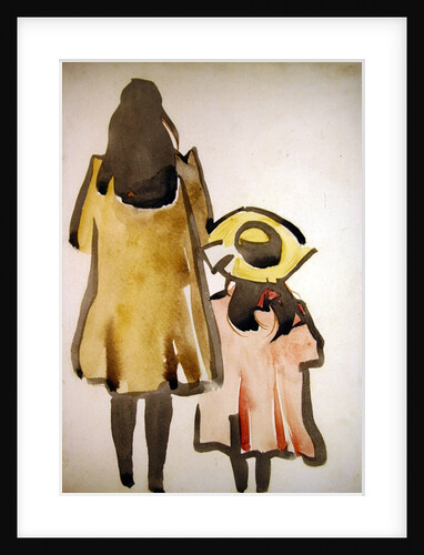Back View of Two Children by Joseph Crawhall