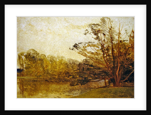 View in Painshill Park, Surrey by Thomas Creswick