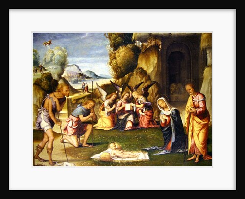 Adoration of the Shepherds by Benvenuto Tisi da Garofalo