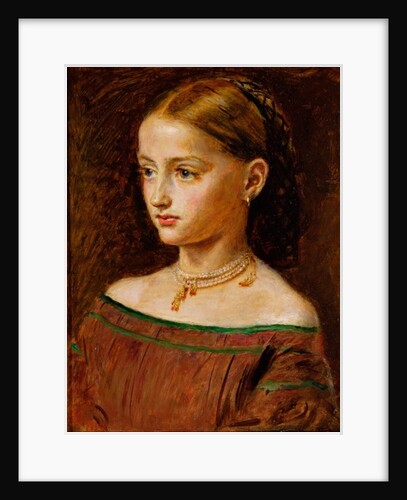 Alice Gray, 1859 by John Everett Millais
