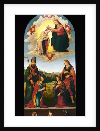 Coronation of the Virgin by Lorenzo di Credi
