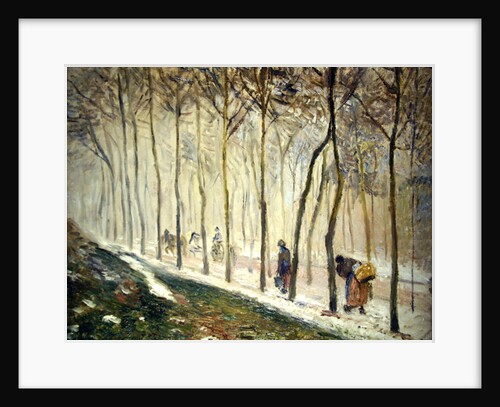 The Road Through the Wood by Camille Pissarro