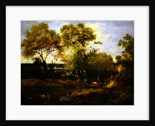 The End of Autumn by Theodore Rousseau