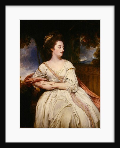 Portrait of Mrs North by George Romney