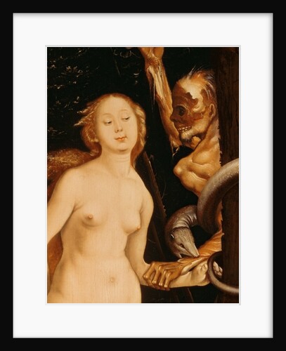 Eve, the Serpent and Death by Hans Baldung Grien