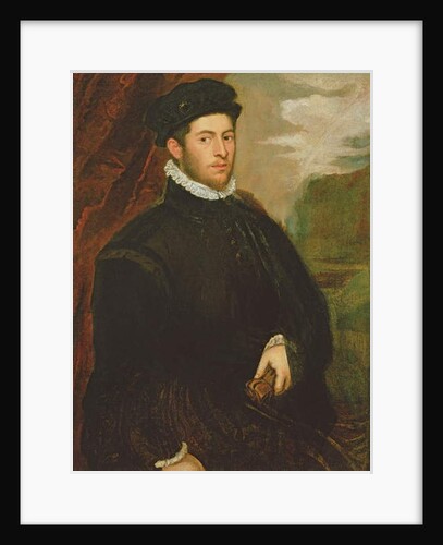 Portrait of a nobleman by Jacopo Robusti Tintoretto