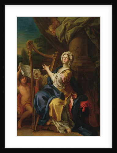 St. Cecilia, 1733 by Sebastiano Conca