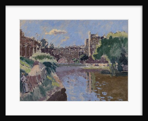 Pulteney Bridge, Bath, 1918 by Walter Richard Sickert