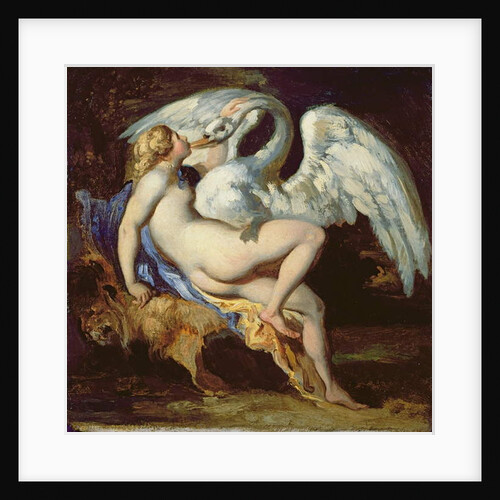 Leda and the Swan by Theodore Gericault