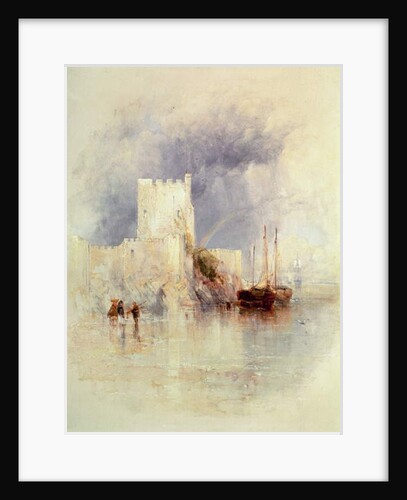 Carrickfergus, Ireland by Thomas Creswick