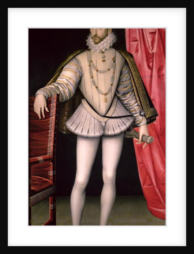 Portrait of Charles IX by Francois Clouet