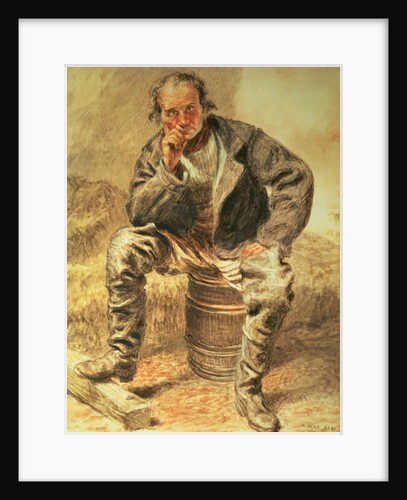 An Oysterman, 1827 by William Henry Hunt