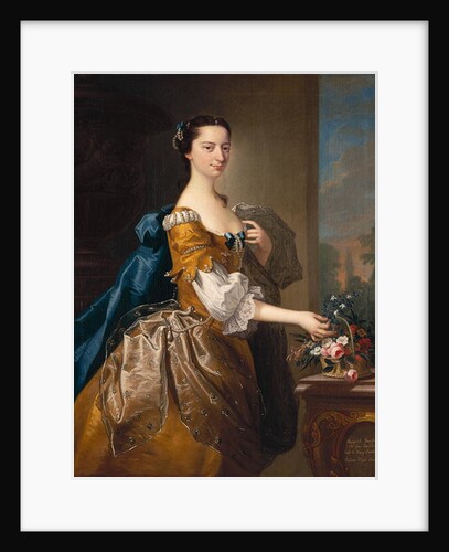 Margaret, Daughter of Sir George Chudleigh, Married Henry Oxendon by Thomas Hudson