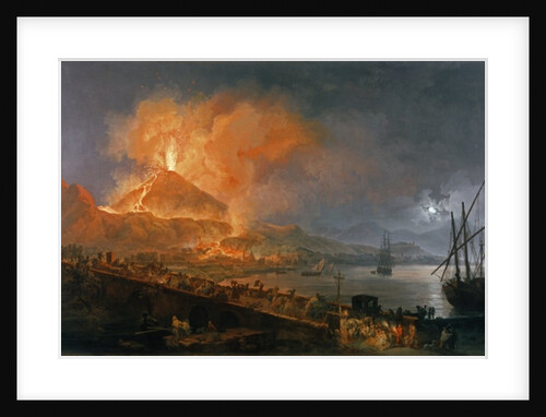 Eruption of Vesuvius in 1771 by Pierre Jacques Volaire