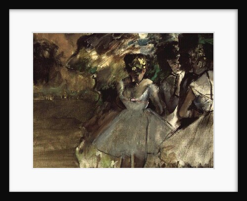 Three Dancers in the Wings, c.1880-85 by Edgar Degas