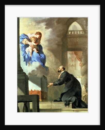 The Vision of St. Ignatius by Sebastien Bourdon