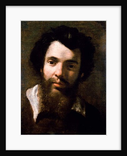 Portrait of Agostino Carracci, brother of the artist by Annibale Carracci