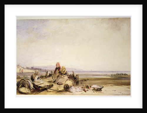 Scene on the French coast by Richard Parkes Bonington