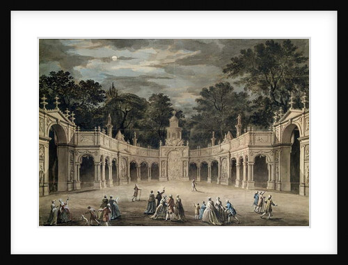 The Illuminations at Buckingham House for King George III's Birthday, June 4th, 1783 by Robert Adam