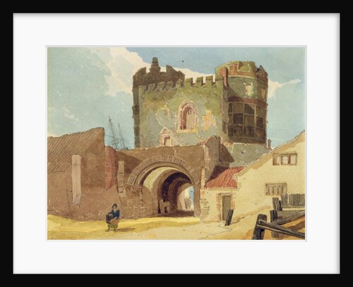 The South Gate, Great Yarmouth, Norfolk by John Sell Cotman