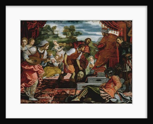 David and Goliath by Jacopo Robusti Tintoretto