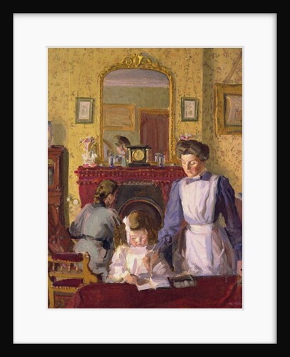 In the Nursery, Snargate Rectory by Harold Gilman
