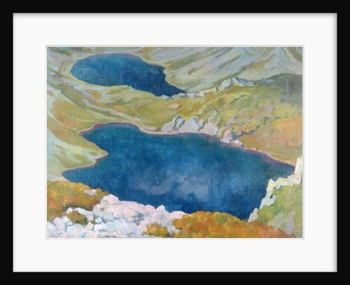 Hinczow Lakes in the Tatra Mountains, 1907 by Stanislaw Ignacy Witkiewicz