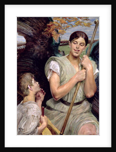 Angel and Shepherd Boy, 1911 by Jacek Malczewski
