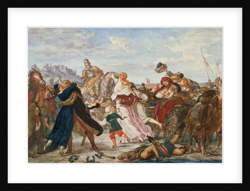 Hetman Koniecpolski Liberating Prisoners from the Tartars in 1624, 1875-76 by Henryk Hipolit Rodakowski