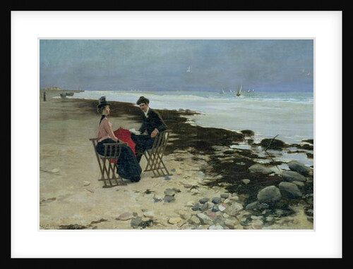 Seaside Holiday, 1888 by Jozef Wodzinski