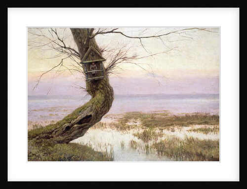 Shrine on an old willow, 1920 by Joseph Rapacki