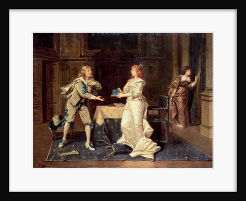 Lord Buckingham and Queen Anne of Austria, c.1886 by Wladyslaw Bakalowicz