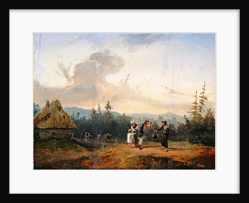 Arguments with the Jewish Merchant, 1853 by Franciszek Kostrzewski