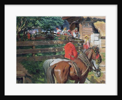 Matchmaking, c.1900 by Wlodzimierz Tetmajer