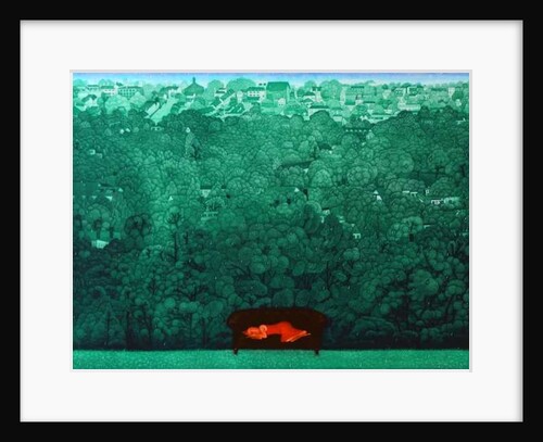 Reverie in the rain, 2009 by Emiko Aida