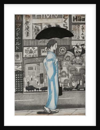 A girl in town, 2007 by Emiko Aida