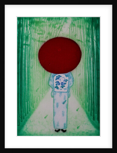 Red umbrella, 2007 by Emiko Aida
