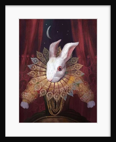 White Like the Moon, 2016 by Runa Anastasiya Rudaya