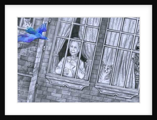 Tea time with the Queen, 2012 by Runa Anastasiya Rudaya