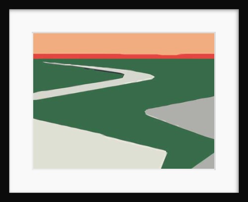 Horizon. Road, 2016 by Alex Caminker