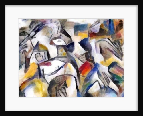 Houses on the outskirts of, 2016 by Alex Caminker